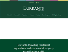 Tablet Screenshot of durrants.com